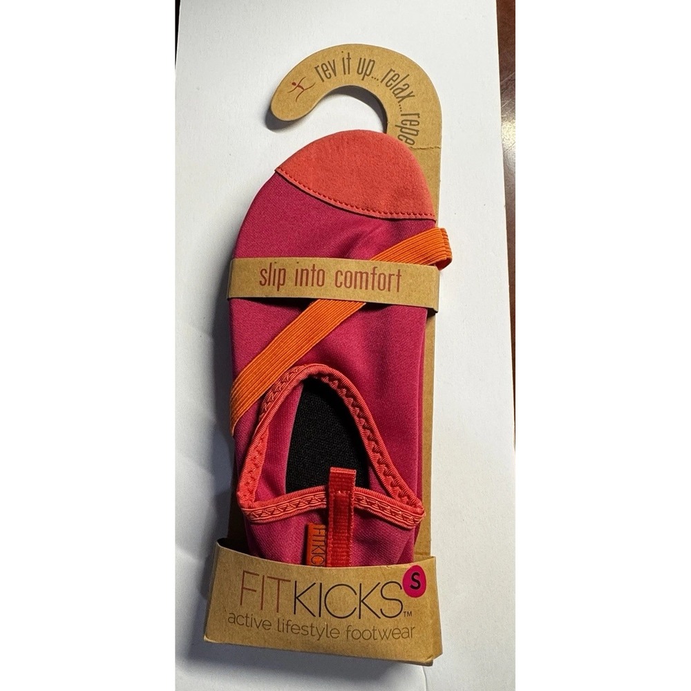 FitKicks Crossovers Women's Barefoot Yoga Water Shoes Pink Size Small 5.5-6.5 N